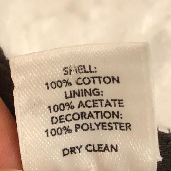 LOFT embroidered mini a line brown cotton … - Picture 4 of 8